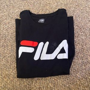FILA black logo shirt